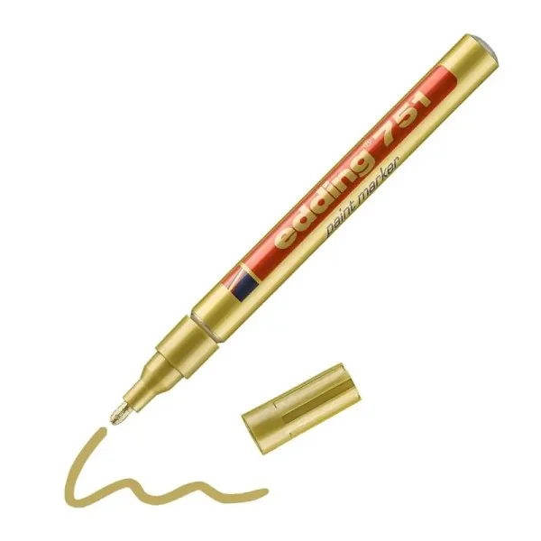 Marqueur Paint Edding 751 Doré