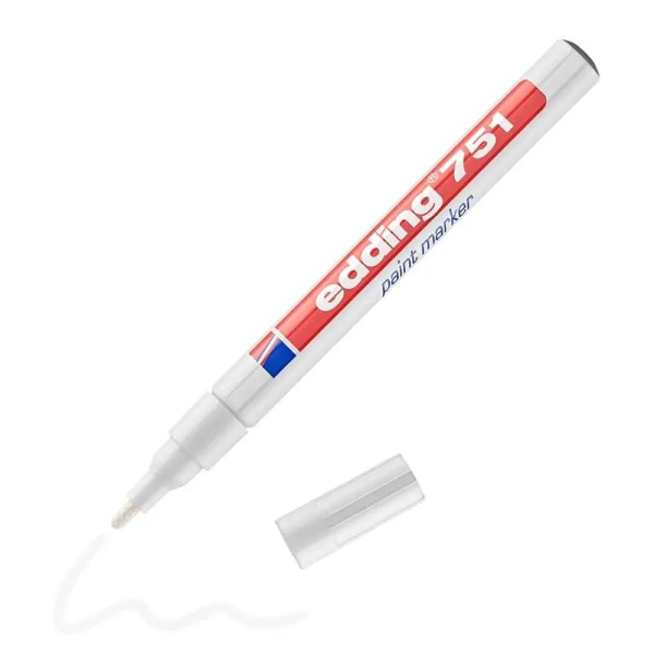 Marqueur Paint Edding 751 Blanc