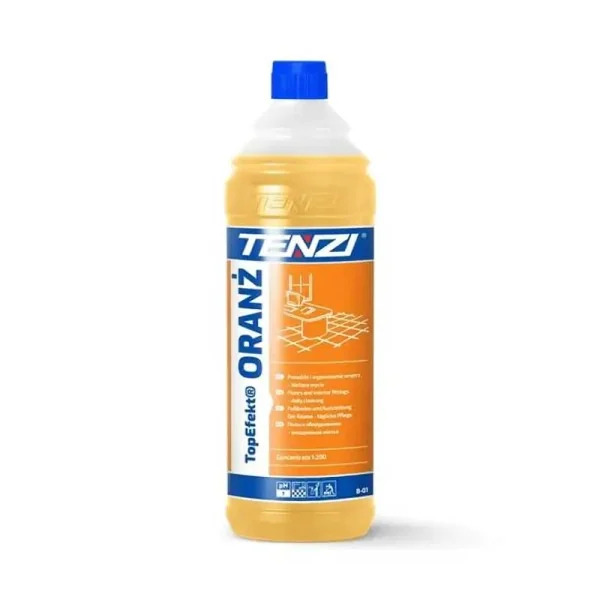 Liquide De nettoyage TOPEFEKT Pour Sols 1L Parfum Orange Tenzi