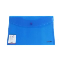 POCHETTE A BOUTON COLORPROTECT A4 BLEU
