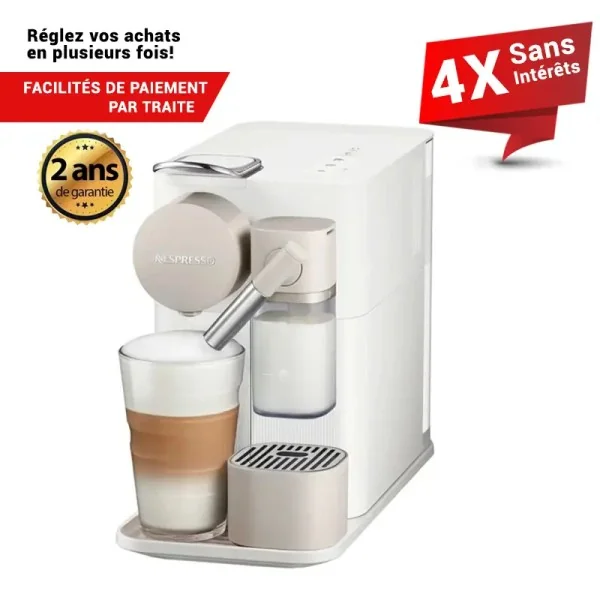 MACHINE A CAFE NESPRESSO NEW LATTISSIMA ONE F121 BLANC Original ®