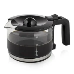 Cafetière Compacte Inox Bol En Verre 1,25L 12T Princess