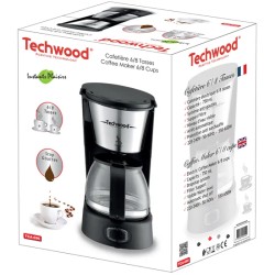 Cafetière TechWood 6-8 Tasses