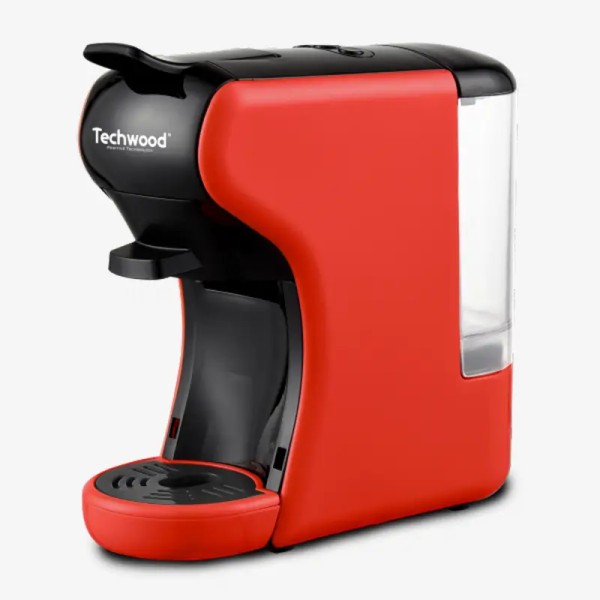 Cafetière Expresso Multicapsules TCA-191N Rouge Techwood