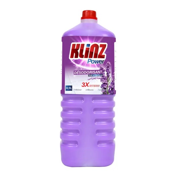 Désodorisant Klinz Power 4.5L Lavande