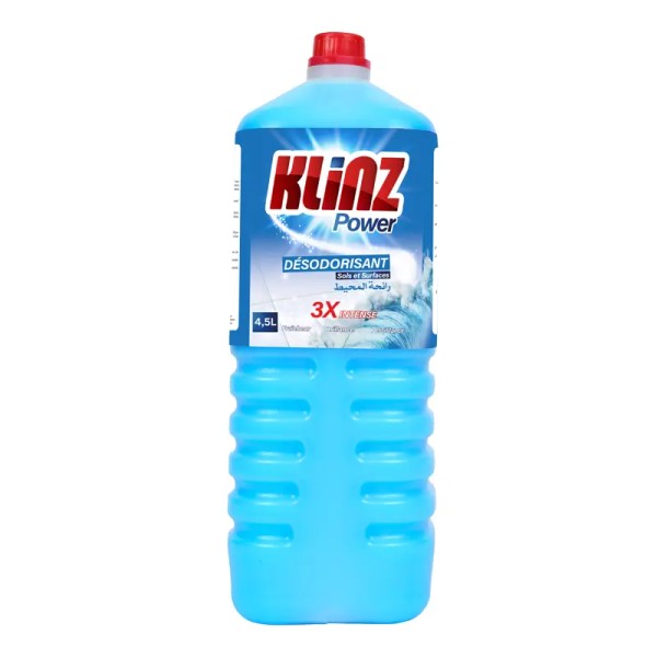 Désodorisant Klinz Power 4.5L Océan