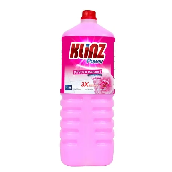 Désodorisant Klinz Power 4.5L Rose
