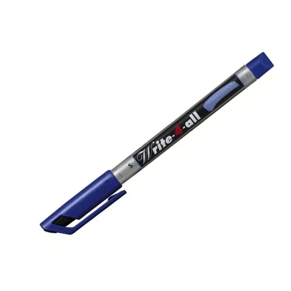 Marqueur Permanent Write-4-all Super fine Stabilo Bleu