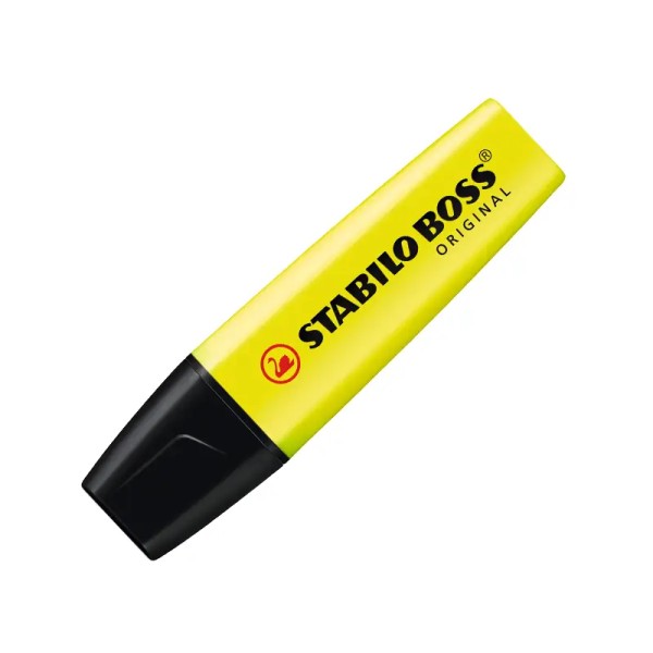 Surligneur Stabilo Boss Original Jaune