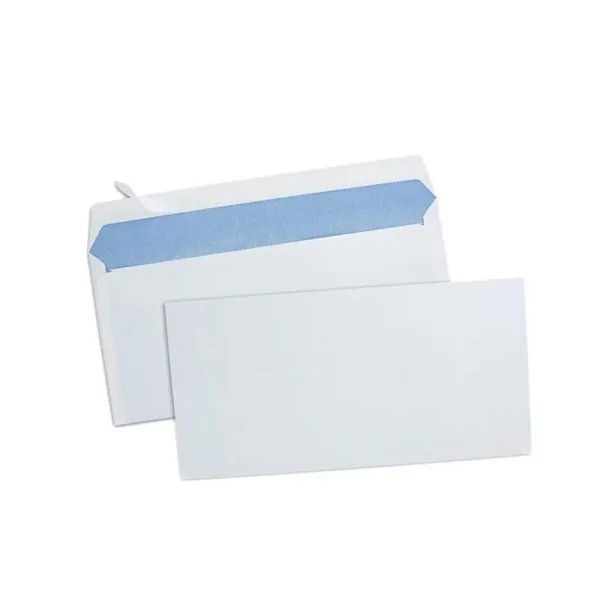 Enveloppe 11x22 Sans Fenêtre 80Gr Pigna PQT500