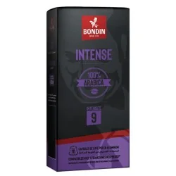 Boite 10 Capsules Café 5Gr Bondin Intense 100 % Arabica Intensité 9