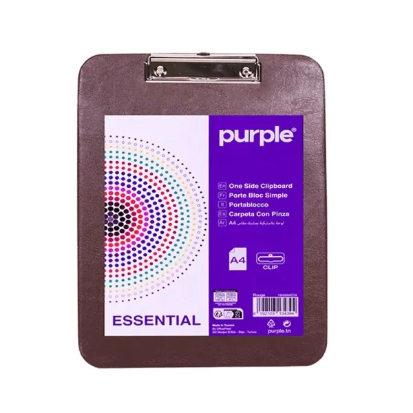 Porte Bloc Simple Essential A4 Marron