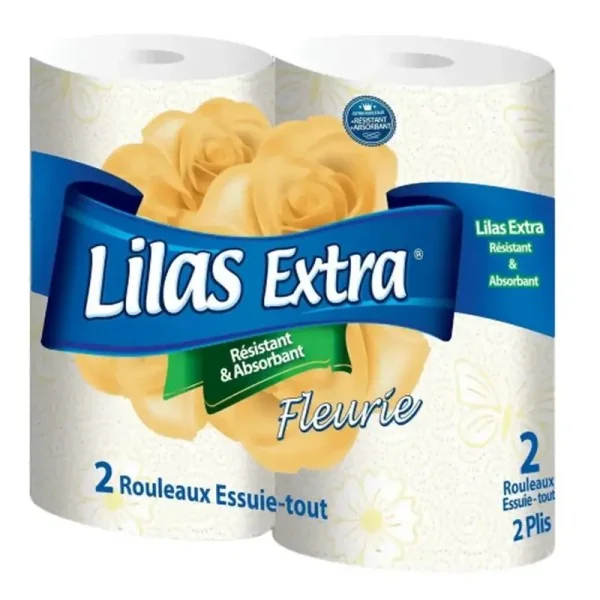 Essuie Tout Lilas Pack De 2 Professionnel