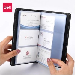 Porte Carte Visite 180 E5783 Deli Noir