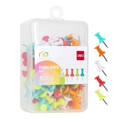 Boite de 80 Epingles 23MM E0042 Deli Assorties