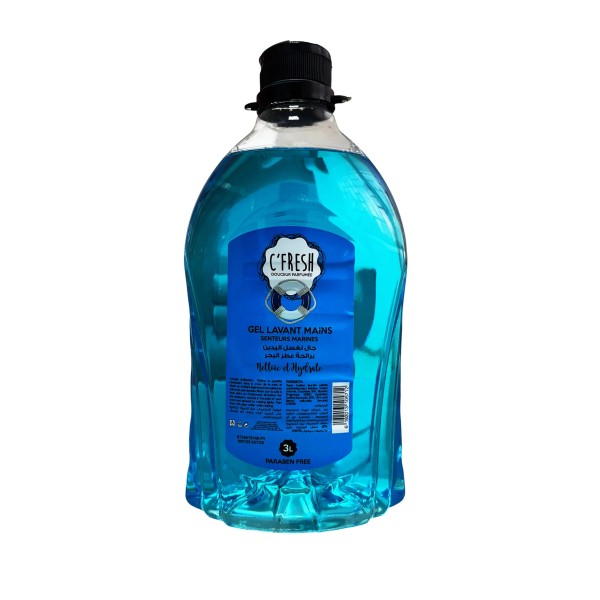 GEL LAVANT MAINS C'FRESH SENTEUR MARINES 3 LITRES