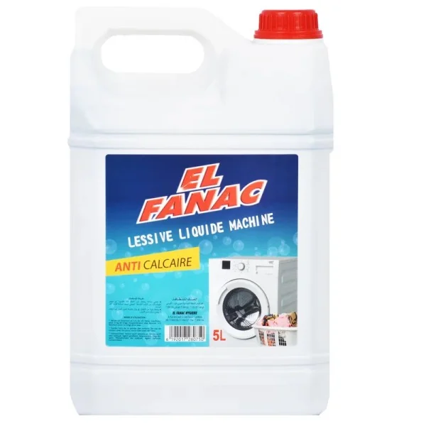 LESSIVE LIQUIDE EL FANAC POUR MACHINE 5L