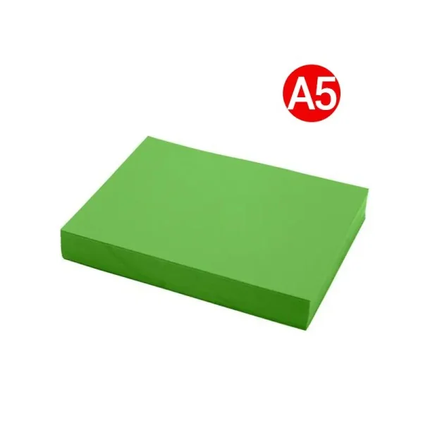 RAME DE PAPIER A5 80GR VERT