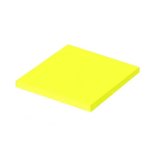 BLOC NOTES 75X75 JAUNE