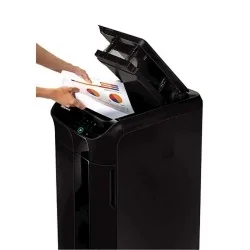 Destructeur de documents AutoMax Fellowes 350C Coupe croisée P-4
