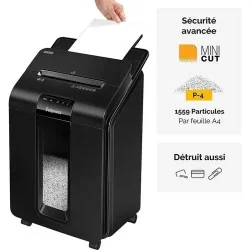 Destructeur de papier Fellowes AutoMax™ 100M Mini-Cut