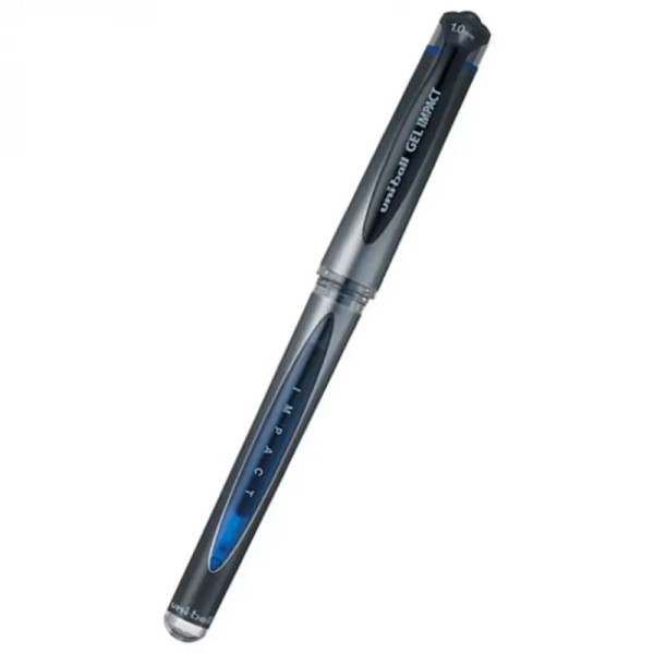 Stylo Gel Uniball Impact Bleu