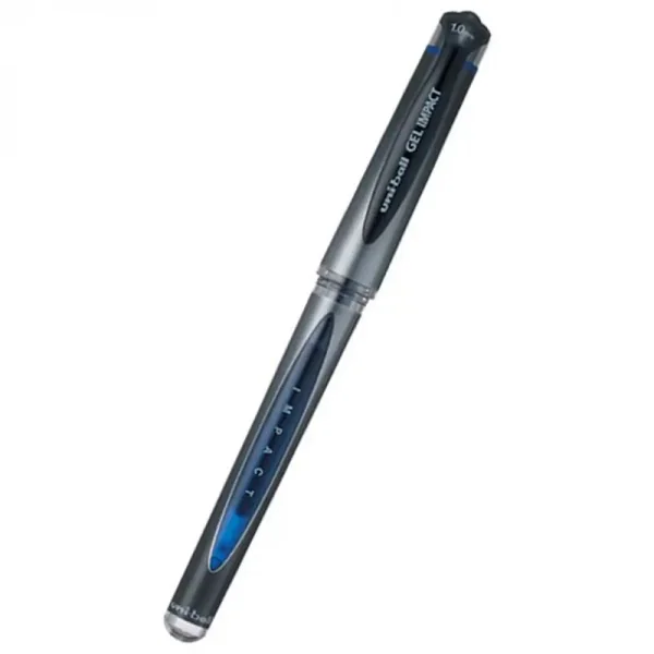 Stylo Gel Uniball Impact Bleu