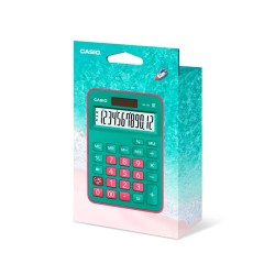 Calculatrice De Bureau Casio MX-12B 12 Chiffres Vert/Rose