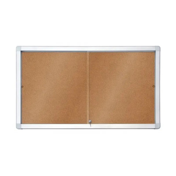 Vitrine D'affichage Fond Liége Porte coulissante 138X68 GK112A4PD 2X3