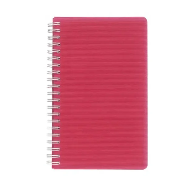 Porte Carte Visite Spirale Rouge 96 Cartes Exacompta