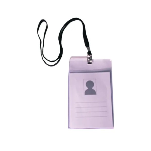 Porte Badge B2 12.6x7.9 Purple