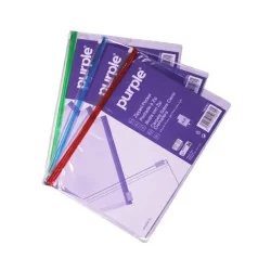 Pochettes à Zip A4 Purple