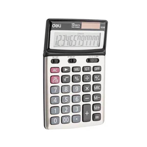Calculatrice De Bureau 12 chiffres  E1239 Deli