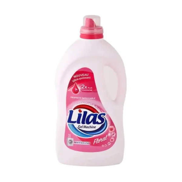 Gel Machine Lilas Floral 3L