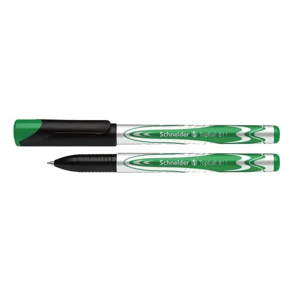Stylo Roller TopBall 811 Schneider Vert