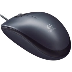 Souris filaire USB Logitech M90 Noir