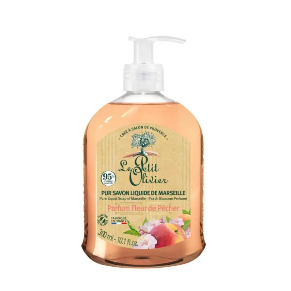 Pur Savon Liquide de Marseille Parfum Fleur de Pêcher - 300ml
