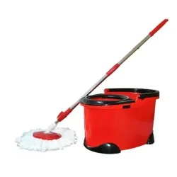 Easy Mop Vadrouille rotative 360° Essorage avec seau Sotufab