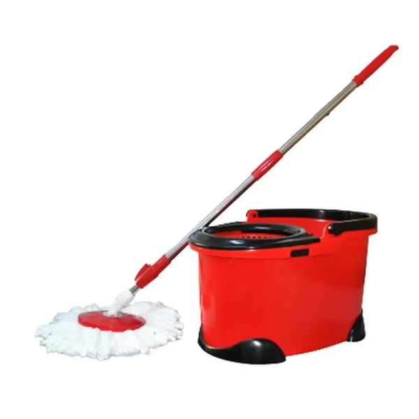 Easy Mop Vadrouille rotative 360° Essorage avec seau Sotufab
