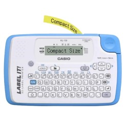 Étiqueteuse CASIO KL-130 Avec Écran LCD 1 ligne - Blue&Blanc