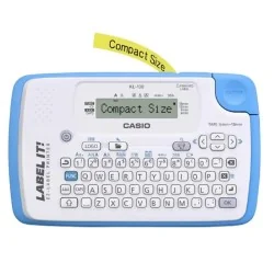 Étiqueteuse CASIO KL-130 Avec Écran LCD 1 ligne - Blue&Blanc
