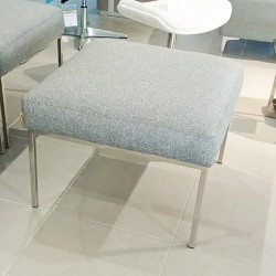 POUF INOX 1 PLACE