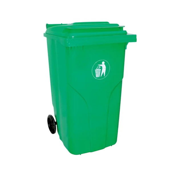 Poubelle Environnement Avec Roues 240L