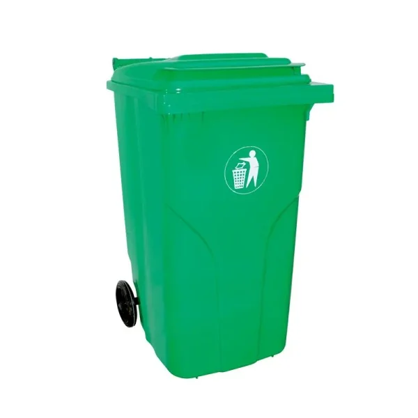 Poubelle Environnement Avec Roues 240L