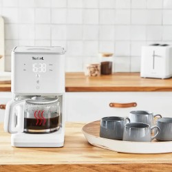 Cafetière Électrique TEFAL CM693110 1000W 1.25 Litre - Blanc