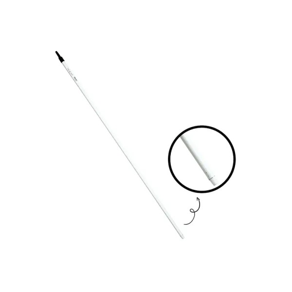 Manche Métallique 1.4M Cristal