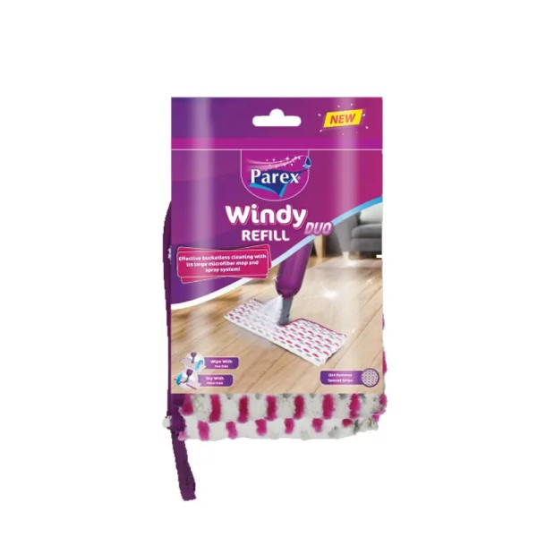 Serpillere microfibre de recharge pour Windy Duo Spray Parex