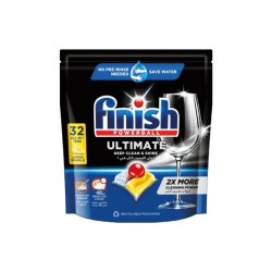 Finish Ultimate All In One Citron 32 Pastilles