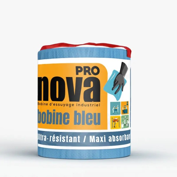 Rouleau Papier jumbo GM 700Gr Bleu Nova