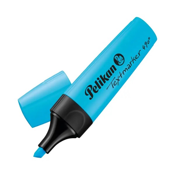 Marqueur Fluorescent Pelikan Bleu